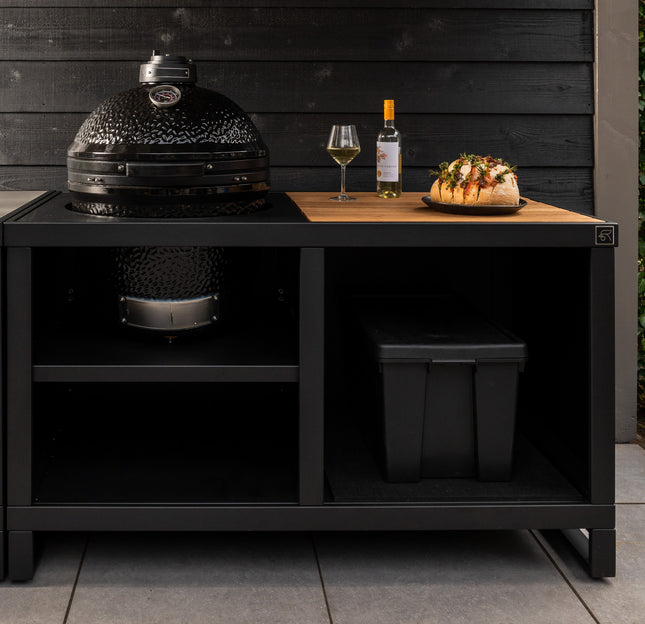 Roostr Buitenkeukens Basis set Hout Frake