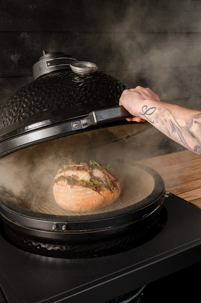 Roostr Buitenkeukens Basis set Hout Frake