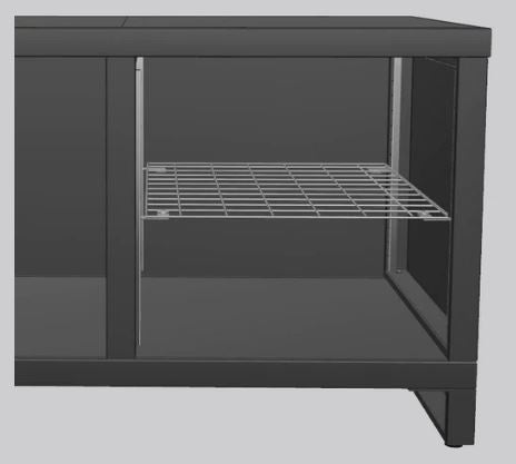 Roostr Buitenkeukens Roostr Buitenkeukens Etage systeem RVS: 1 Etages