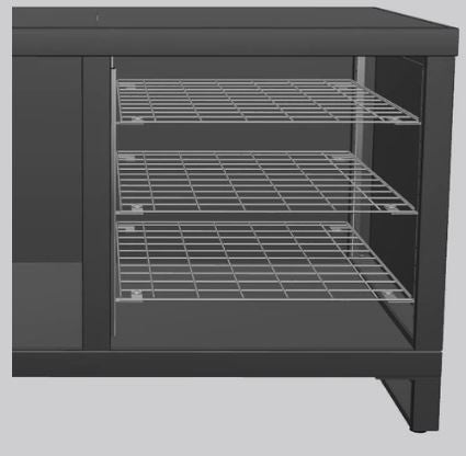 Roostr Buitenkeukens Roostr Buitenkeukens Etage systeem RVS: 3 Etages