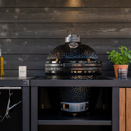 Roostr Buitenkeukens Roostr Buitenkeukens Rubix Inlay Kamado 59 + plank