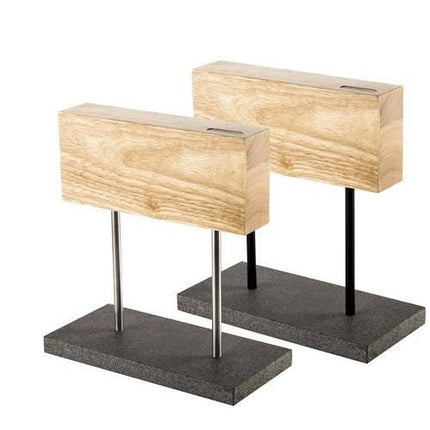 Style de Vie Style de Vie Magnetisch messenblok Eiken met natuurstenen vo