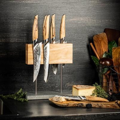 Style de Vie Style de Vie Magnetisch messenblok Eiken met natuurstenen vo