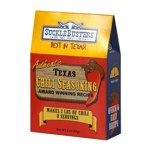 SuckleBusters Suckle Busters - Texas Chili seasoning 30 gram