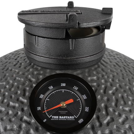 The Bastard kamado - VX Medium Complete topvent en thermometer