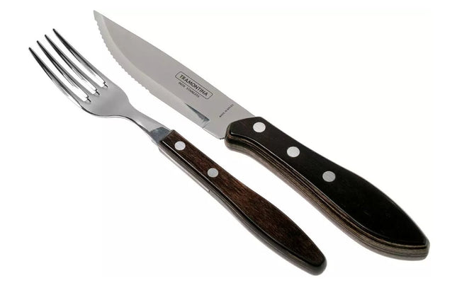Tramontina Churrasco Tramontina Churrasco Jumbo 8-delige steakbestekset UITLOPEND