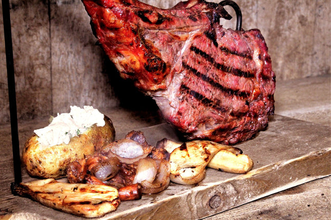 Waards rund Tomahawk Steak dry-aged