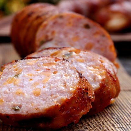 Waardse boerderijkip Kip Cheddar Grillworst