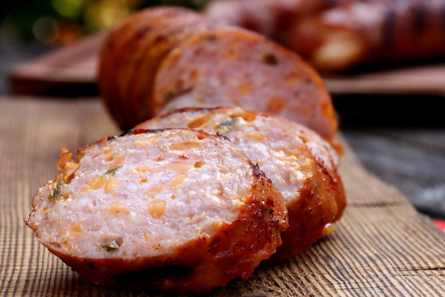 Waardse boerderijkip Kip Cheddar Grillworst