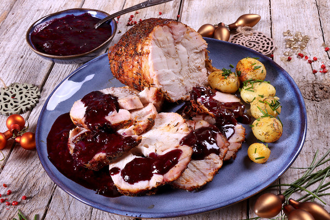 Waardse boerderijkip Waardse boerderijkip - Kip Rollade gekruid ca. 1.000 gram