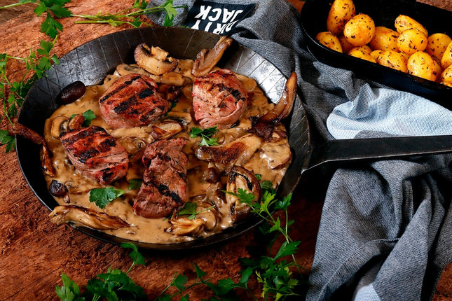 Wild Wild Zwijn medaillons - ca. 200 gram 2 x ca. 90 gram