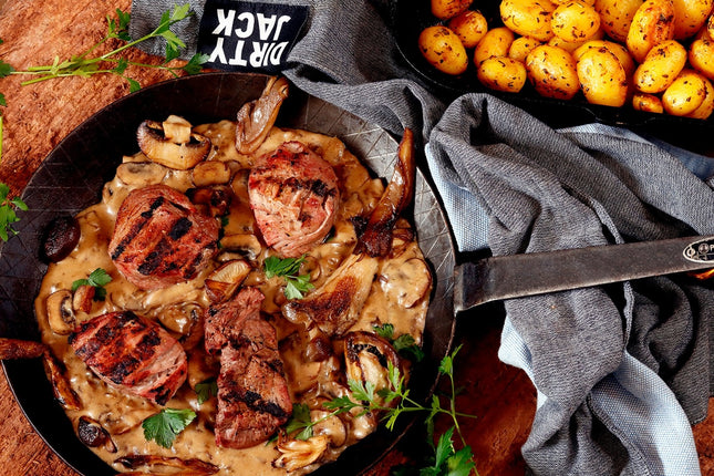 Wild Wild Zwijn medaillons - ca. 200 gram 2 x ca. 90 gram